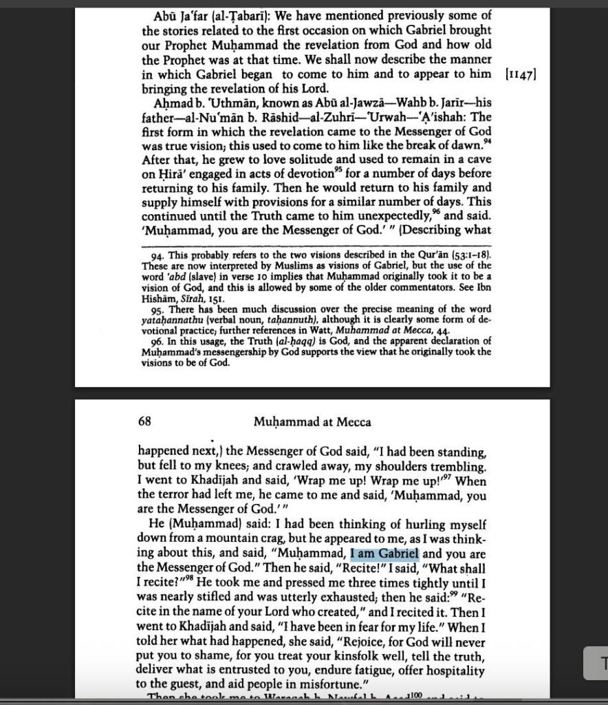 “I Am Gabriel”: The Beginning of Revelation