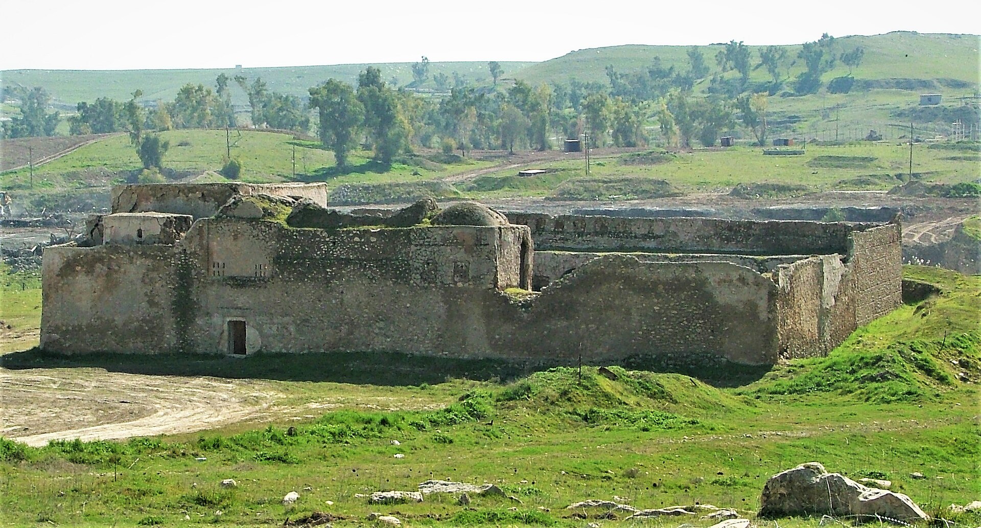 Ruins of Dair Mar Eliya south of Mosul, photographed in 2005